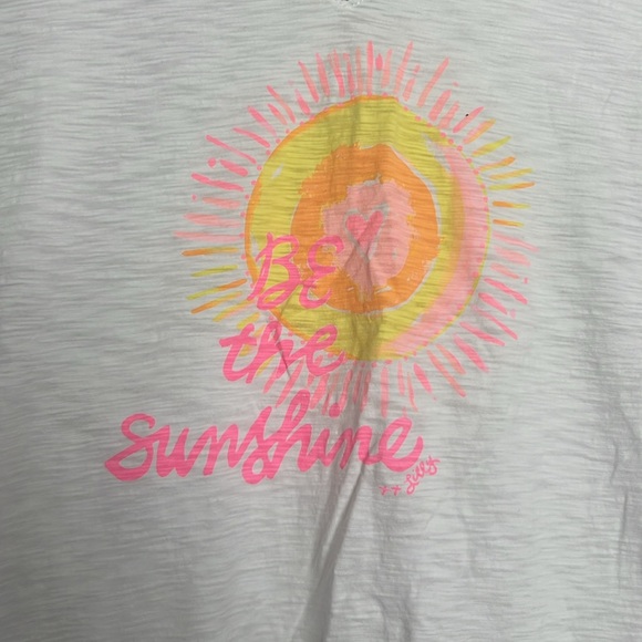 Lilly Pulitzer be the sunshine Etta tee small - Picture 2 of 3